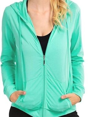 Lightweight Turquoise Zip-up from Amazon